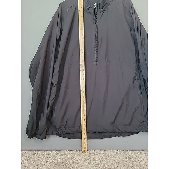 Walter Hagen Men’s Golf Windbreaker Jacket XL Black ½ Zip GUC - Picture 10 of 11